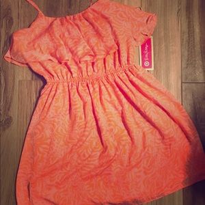 LIKLY PULITZER for TARGET dress in jungle orange